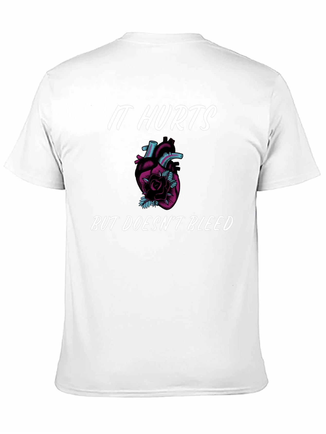 It Hurts But Doesnt Bleed Graphic Tee