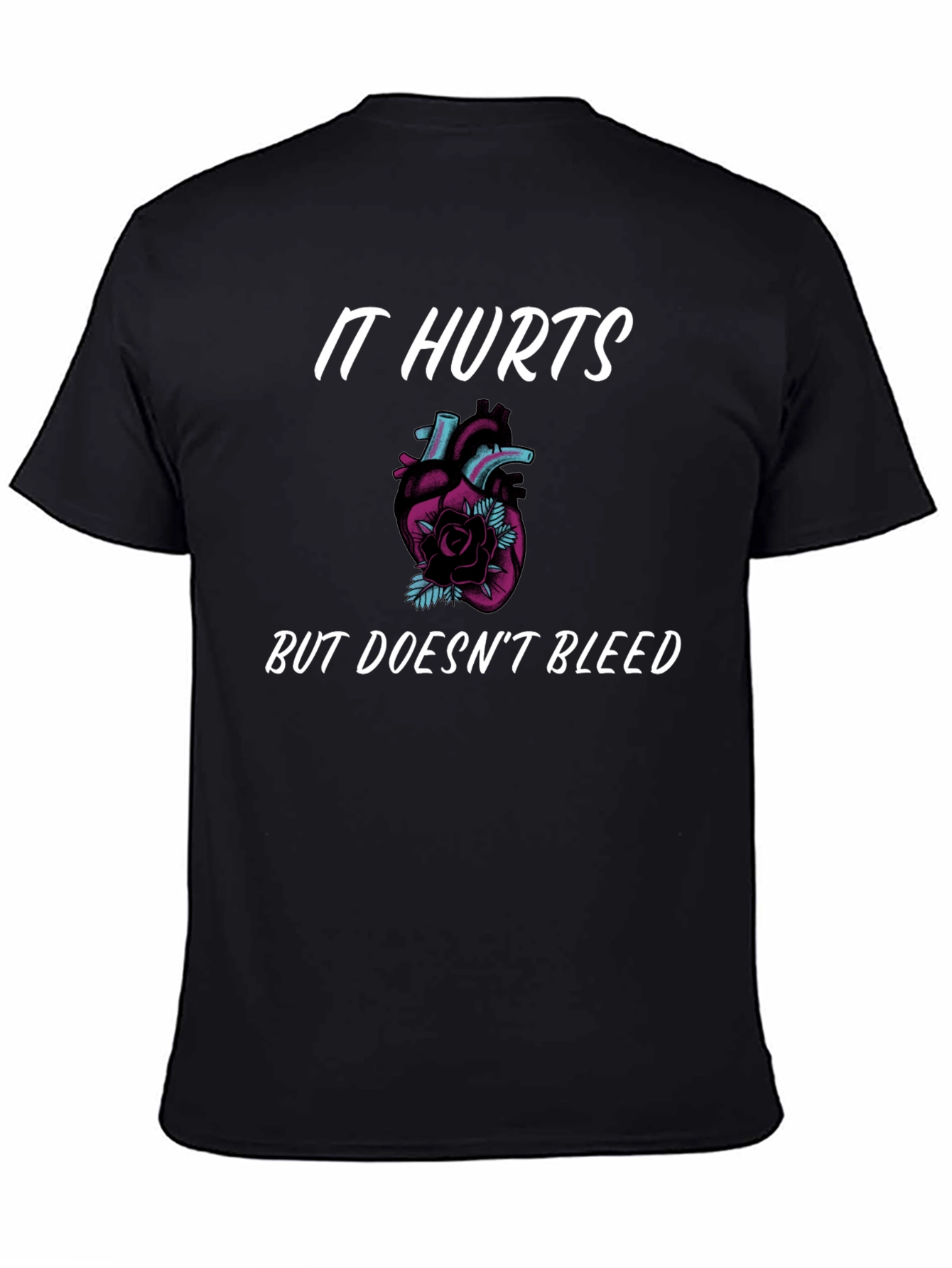 It Hurts But Doesnt Bleed Graphic Tee