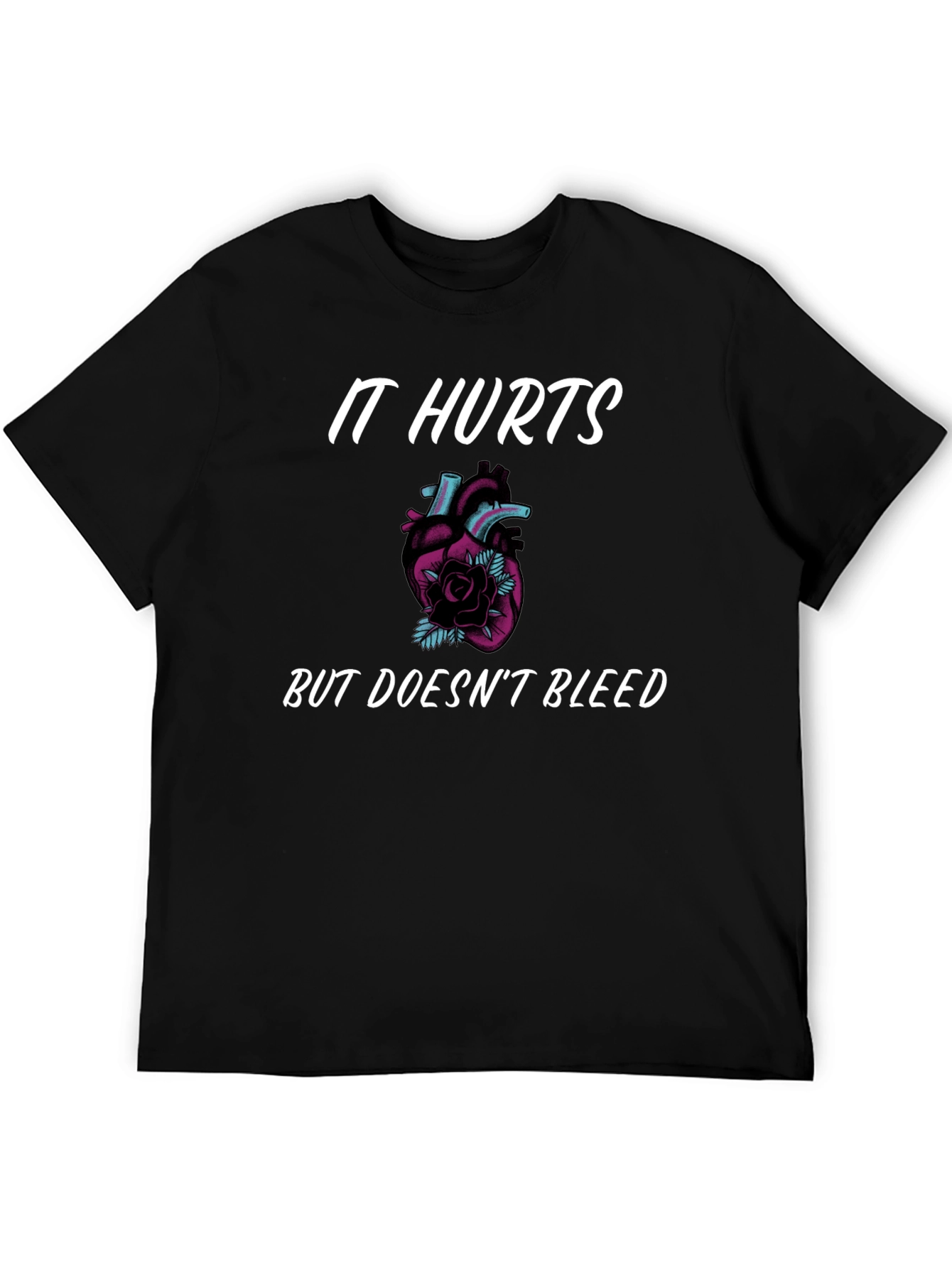 It Hurts But Doesnt Bleed Graphic Tee