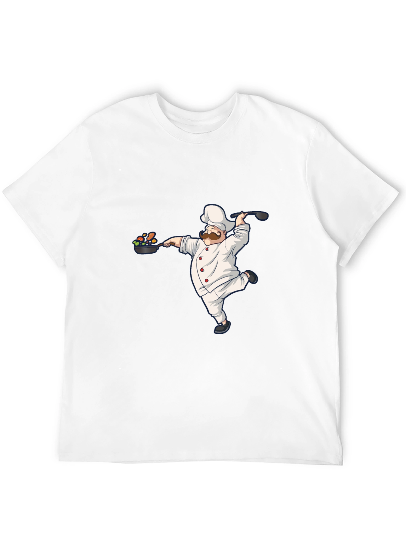 Chef Graphic Black T-Shirt
