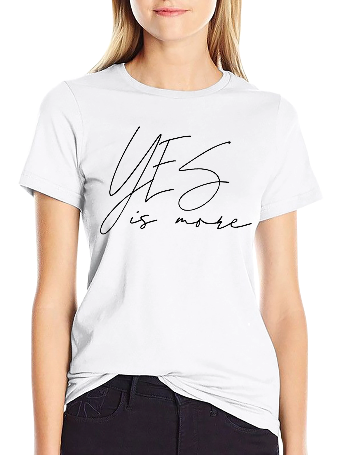 Yes is More Black T-Shirt
