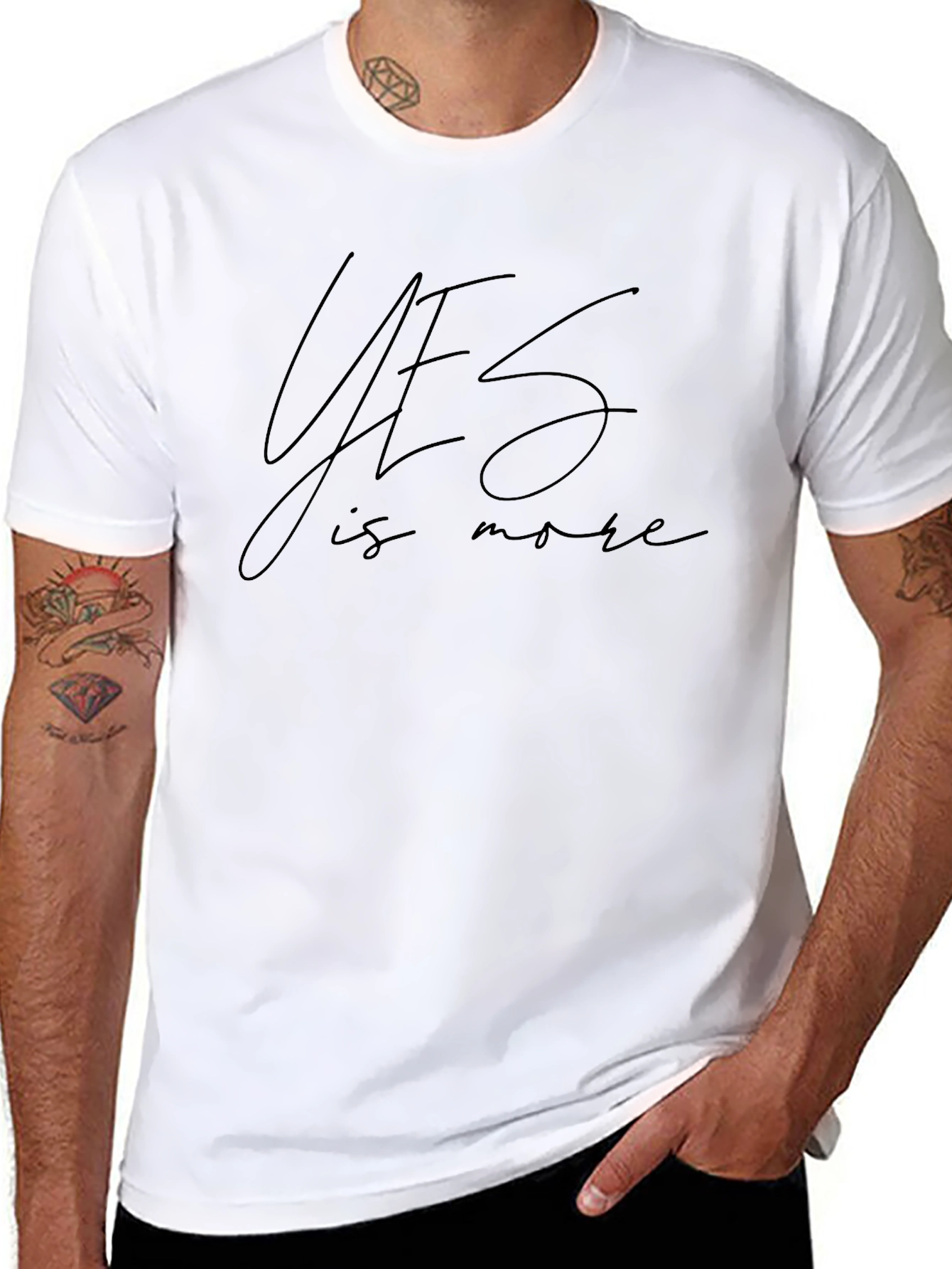 Yes is More Black T-Shirt