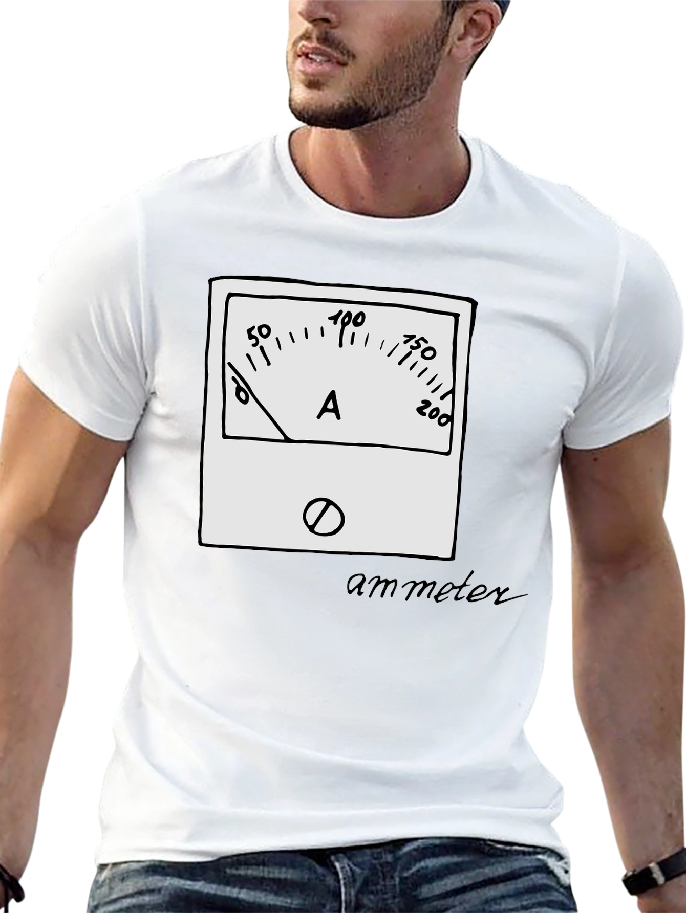 Ammeter Graphic Black T-Shirt