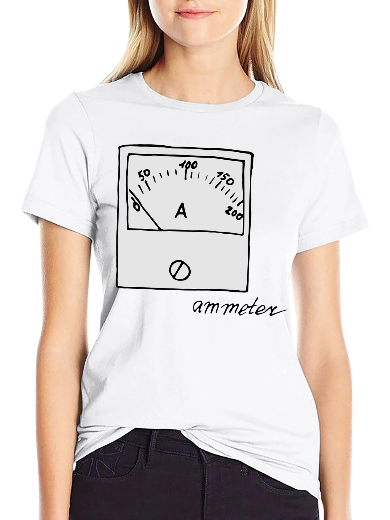 Ammeter Graphic Black T-Shirt