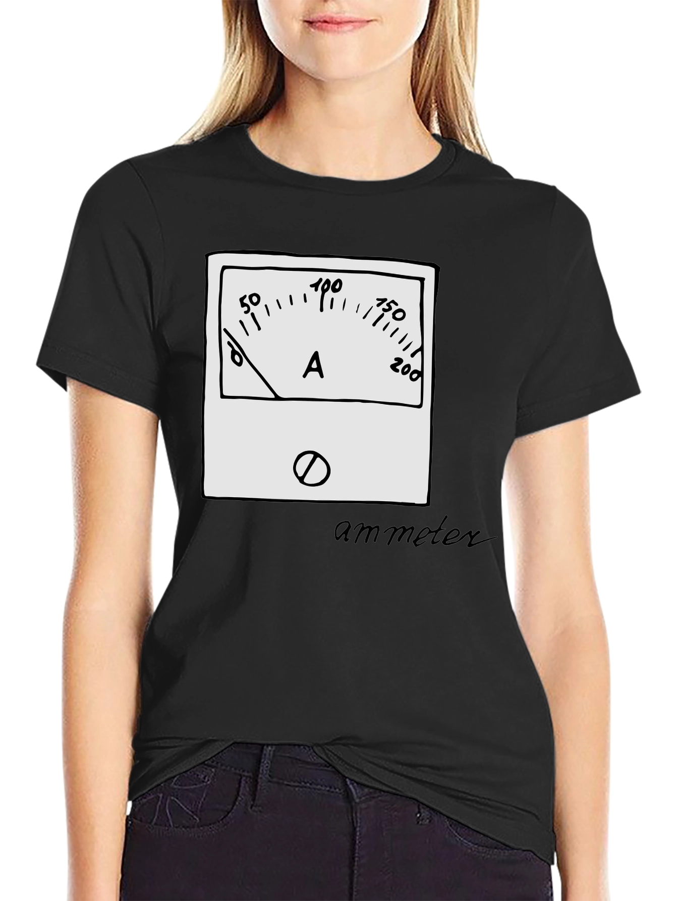 Ammeter Graphic Black T-Shirt