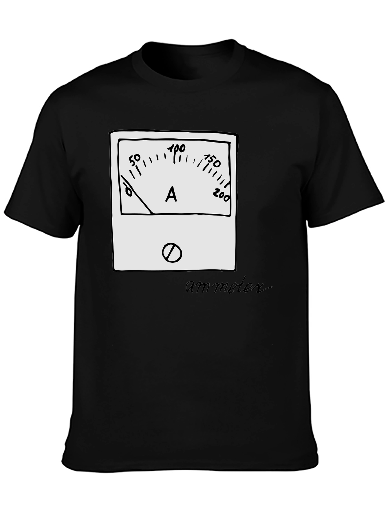 Ammeter Graphic Black T-Shirt