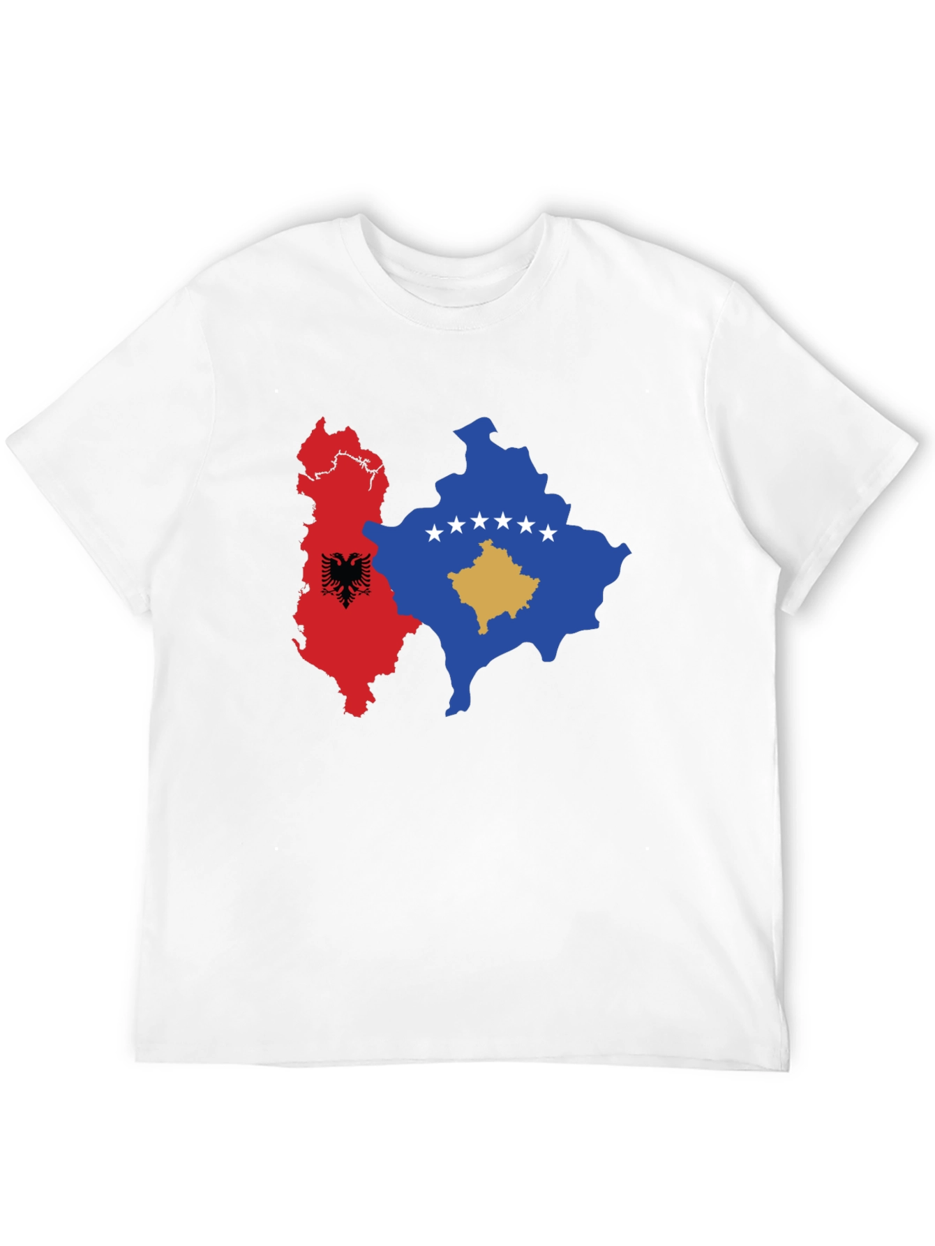 Albania & Kosovo Map Graphic Tee