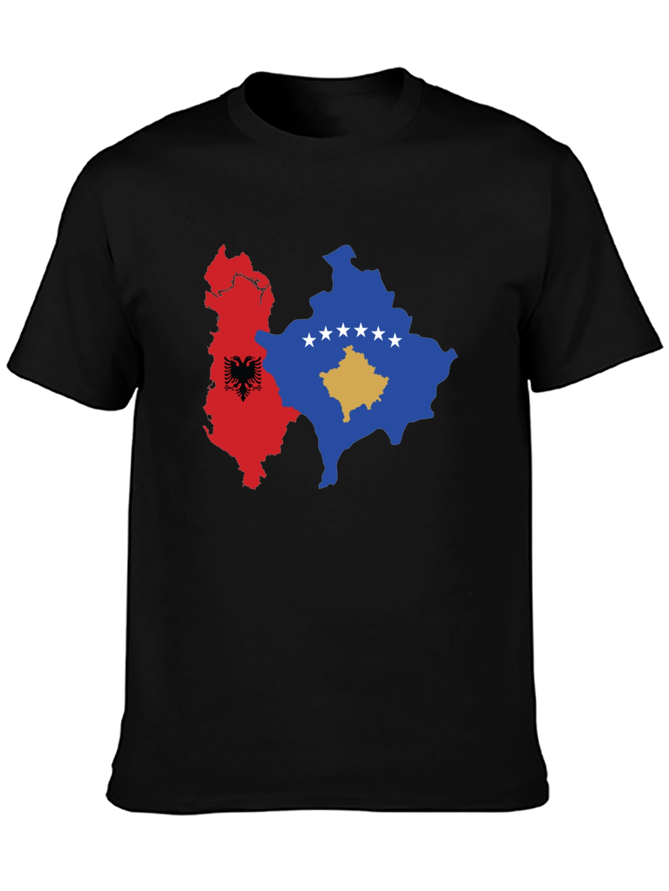 Albania & Kosovo Map Graphic Tee
