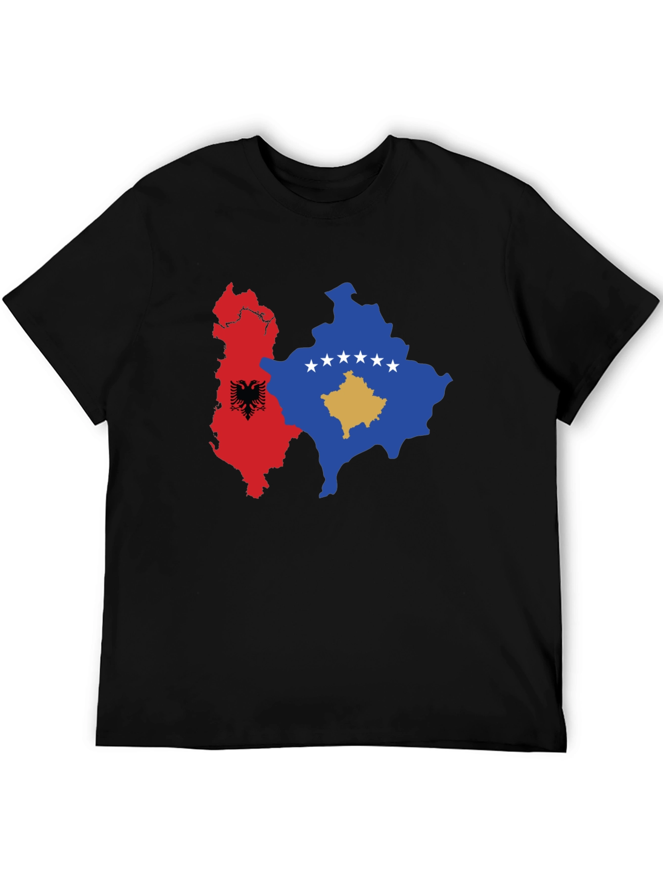 Albania & Kosovo Map Graphic Tee