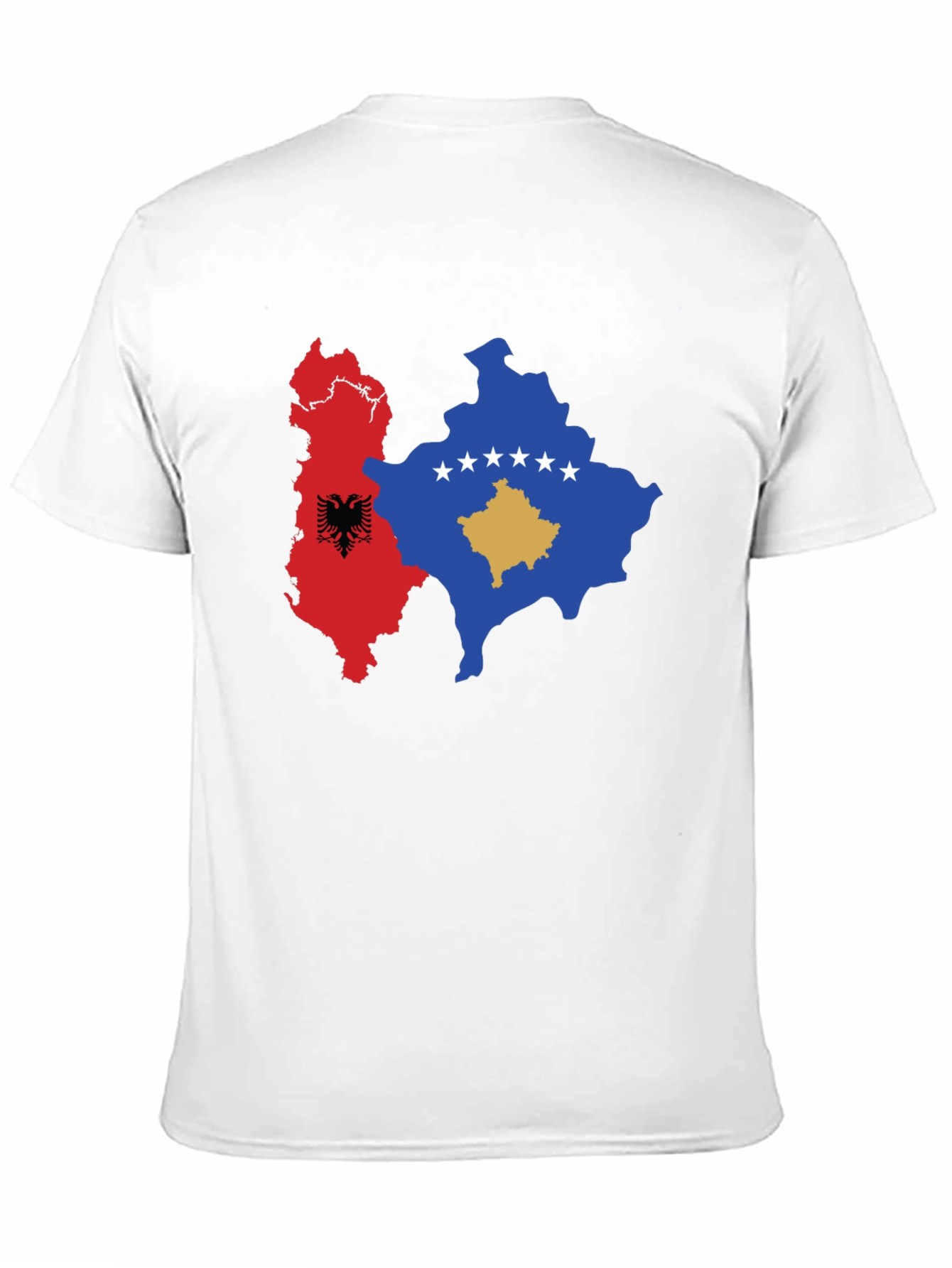 Albania & Kosovo Map Graphic Tee