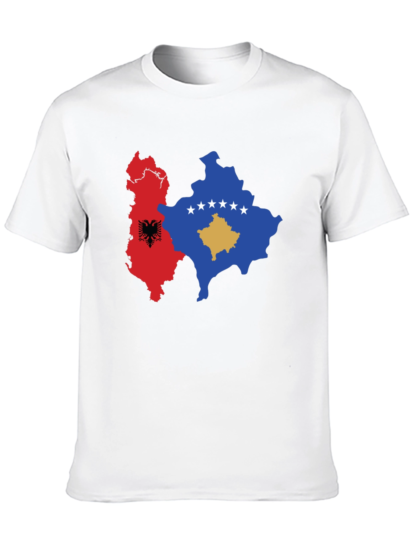 Albania & Kosovo Map Graphic Tee