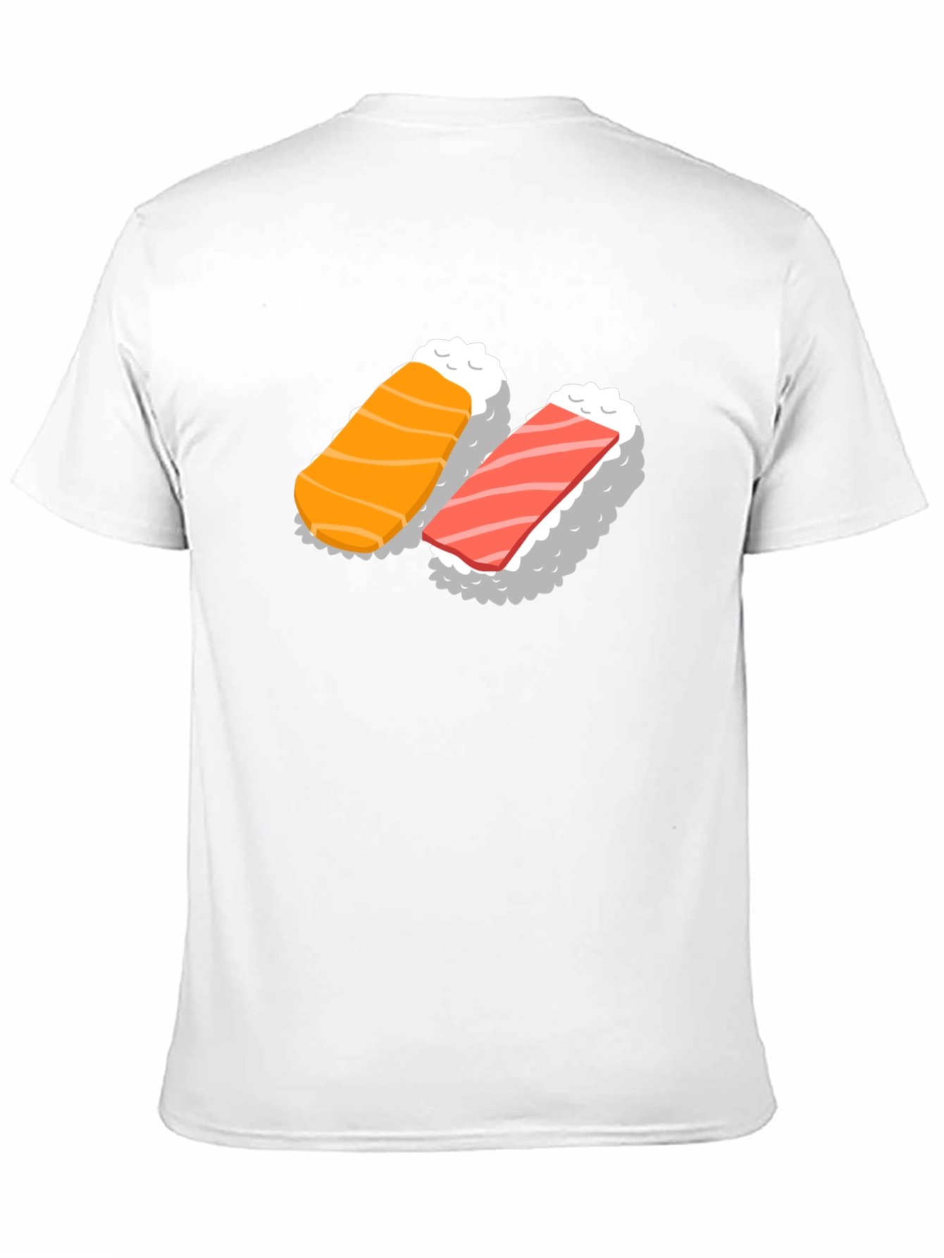 Sushi Graphic Black T-Shirt