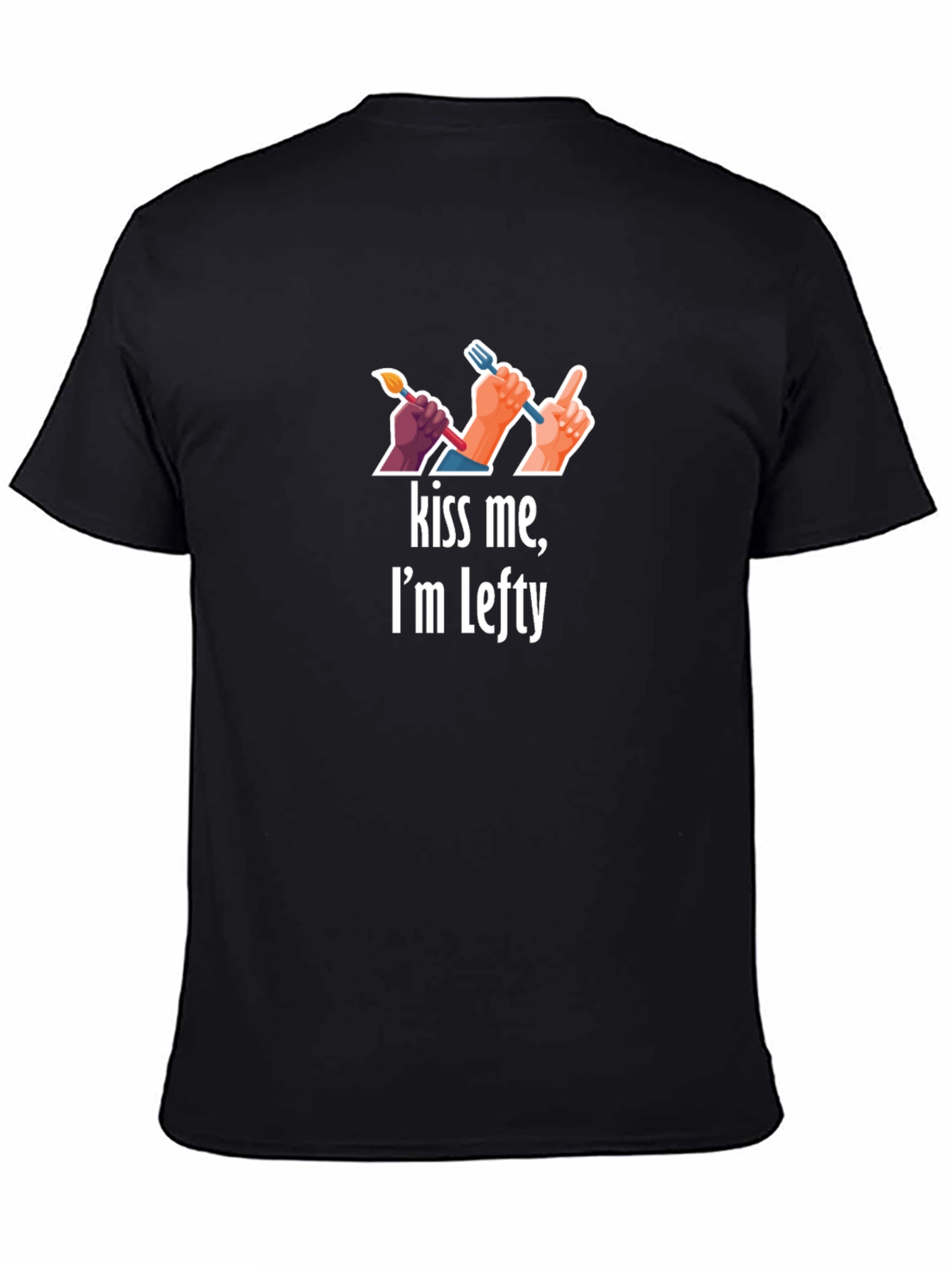 Kiss Me Im Lefty Graphic T-Shirt
