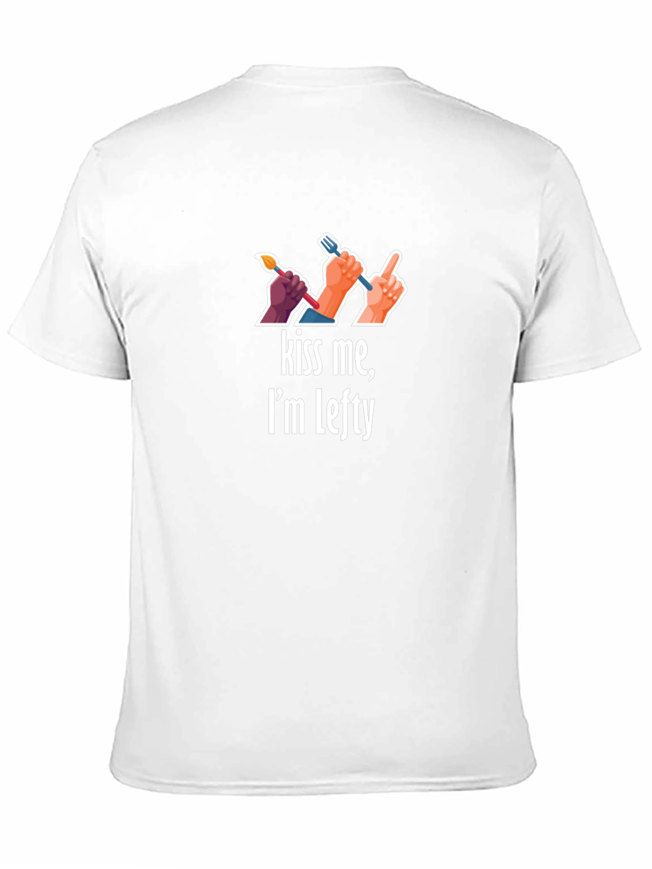 Kiss Me Im Lefty Graphic T-Shirt