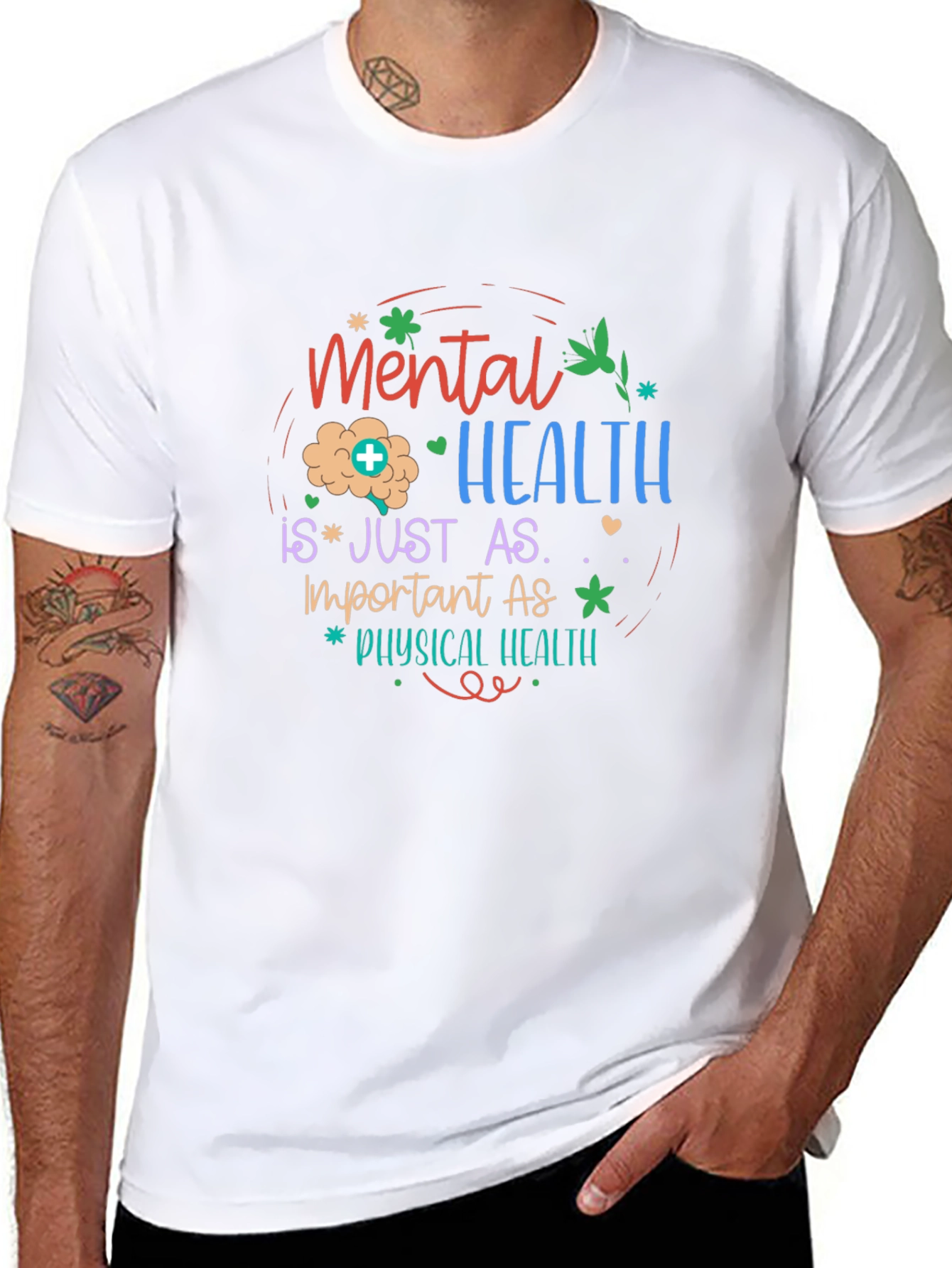 Mental Health Tee: Just as Important