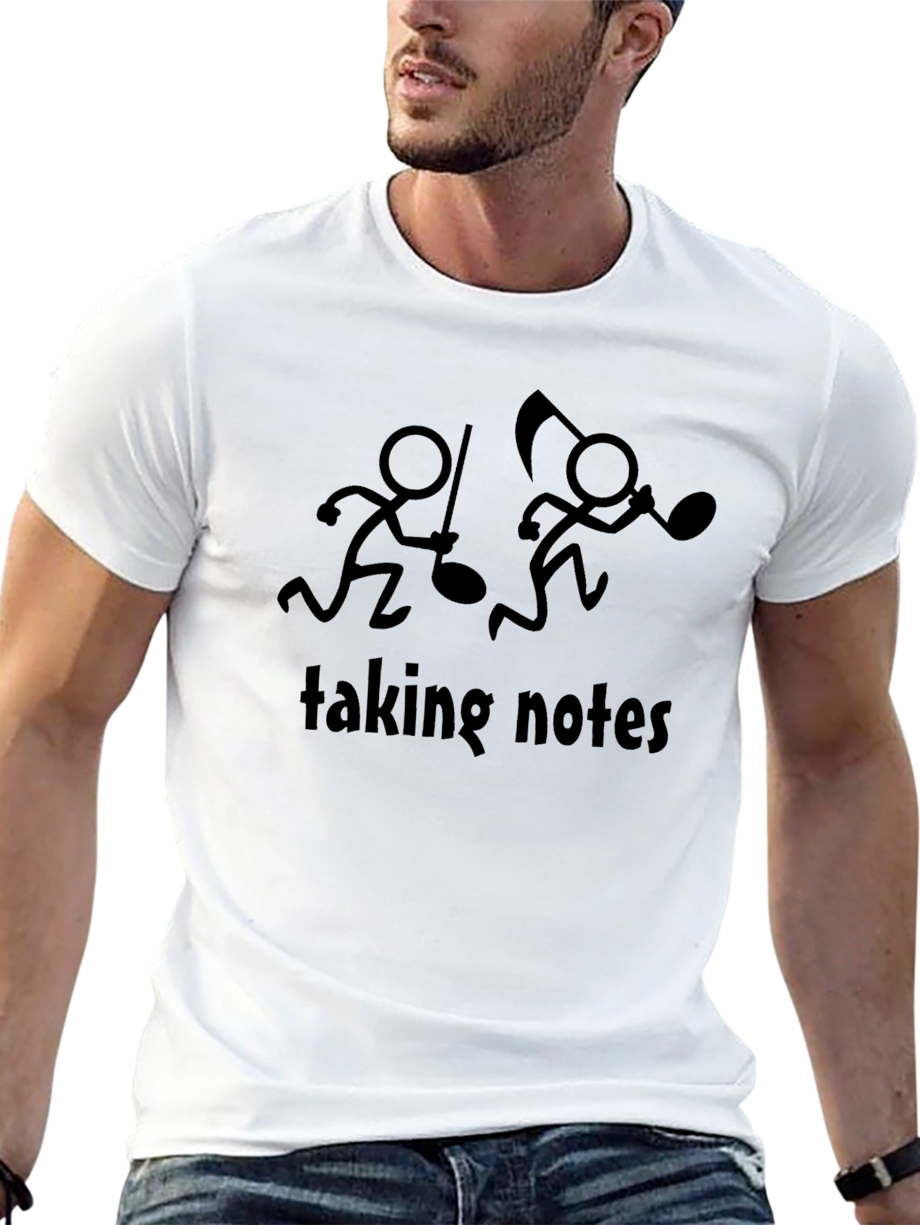 Taking Notes Graphic Tee