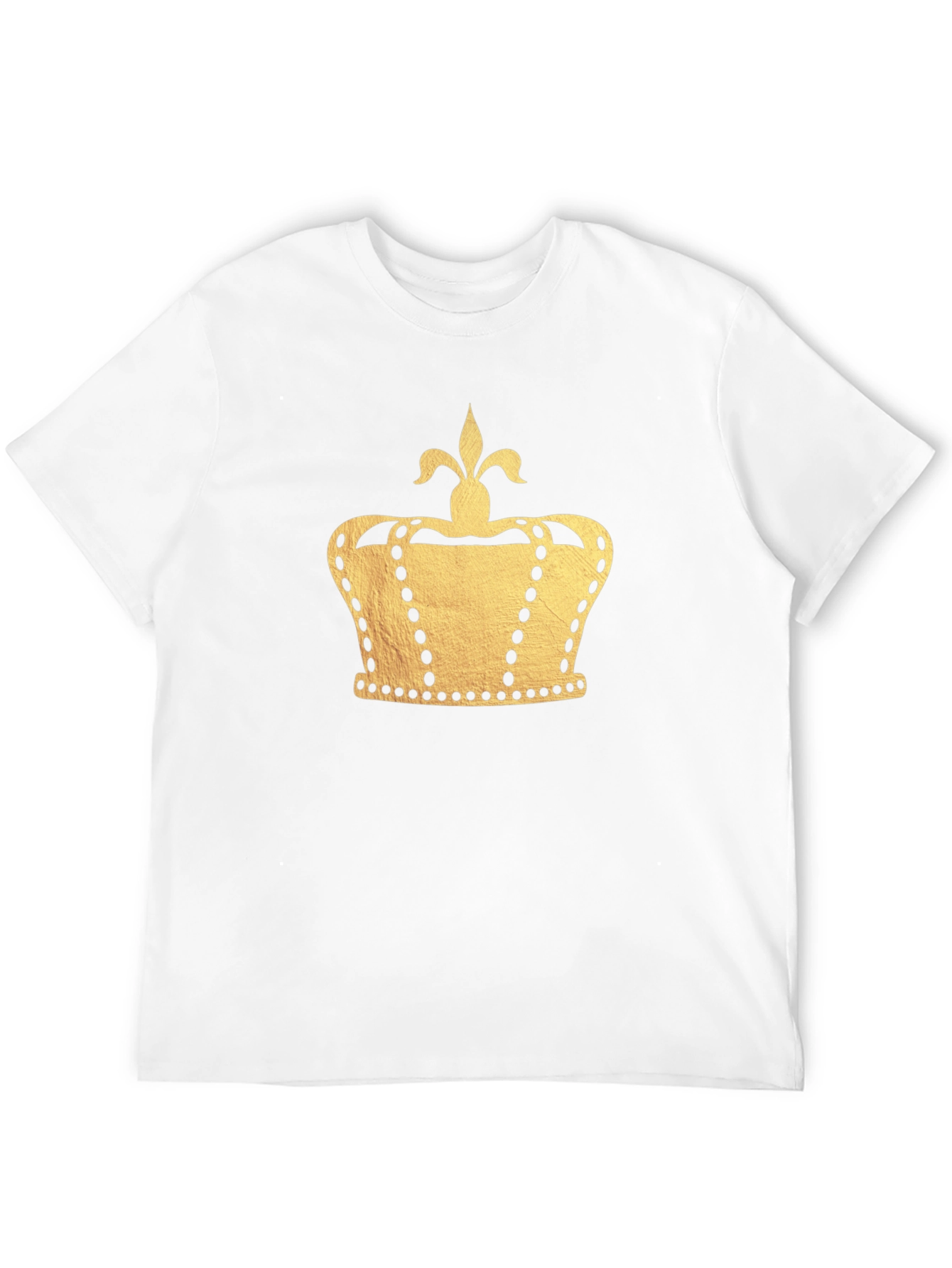 Gold Crown Graphic Black T-Shirt
