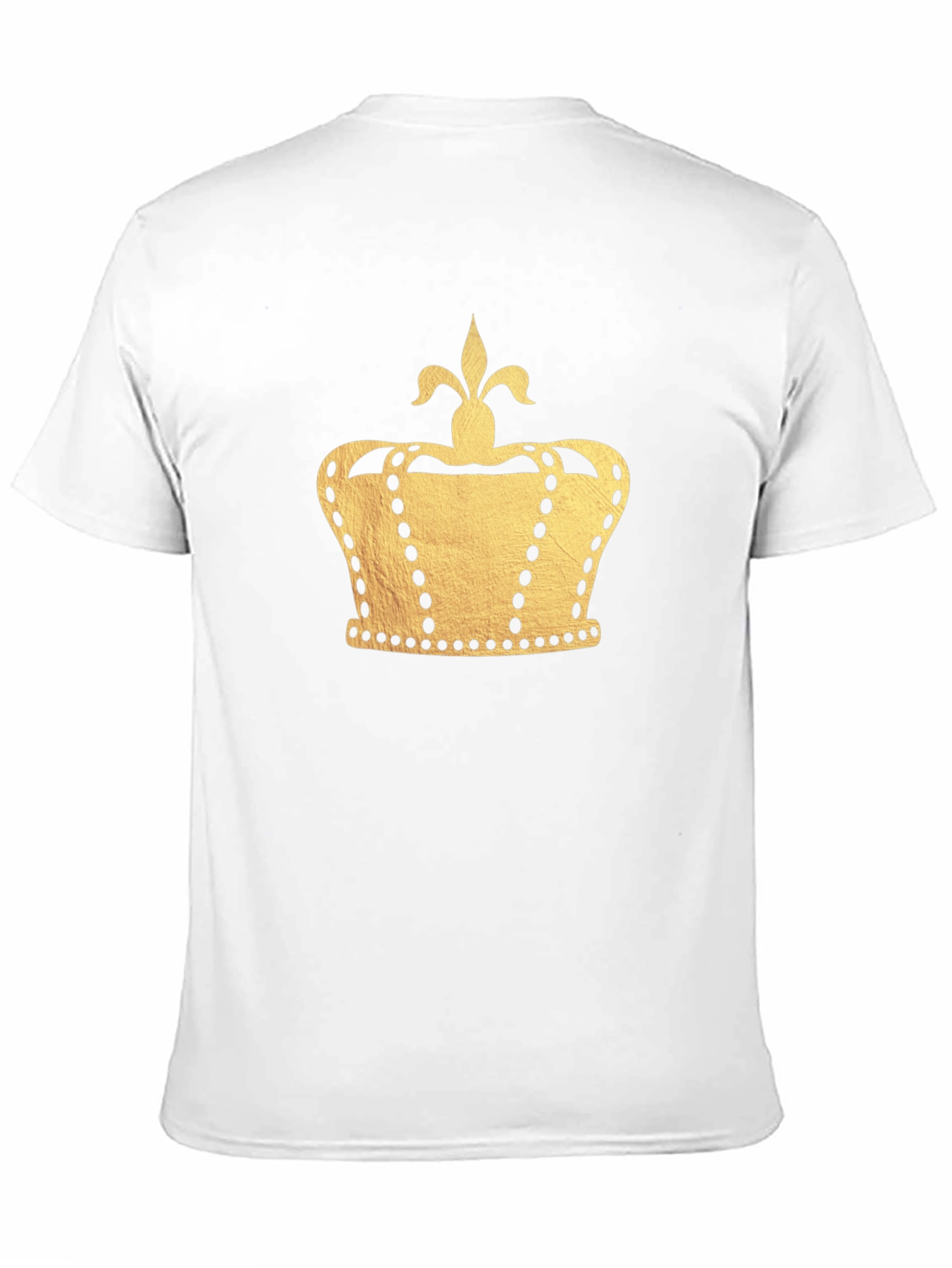 Gold Crown Graphic Black T-Shirt