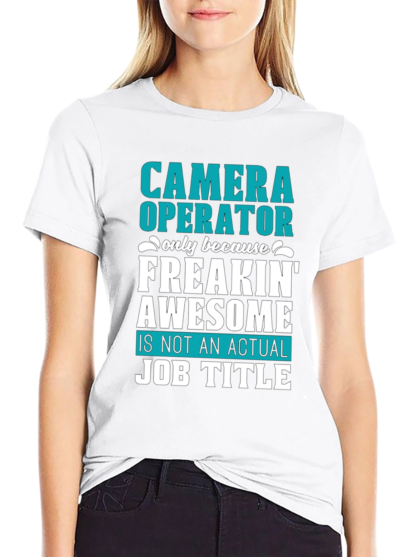 Camera Operator Awesome Job Title T-Shirt