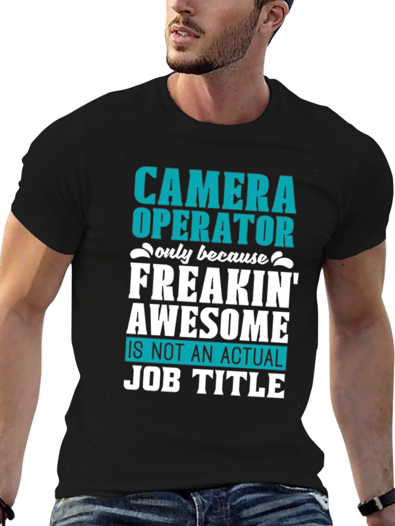 Camera Operator Awesome Job Title T-Shirt