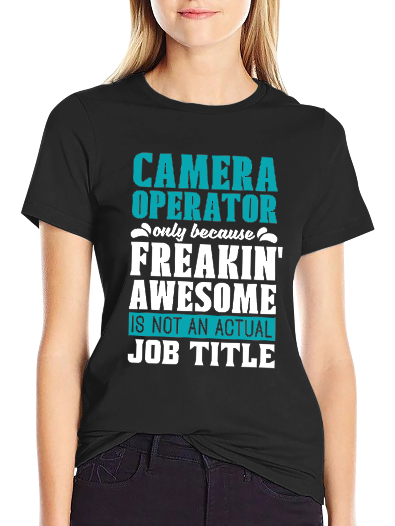 Camera Operator Awesome Job Title T-Shirt