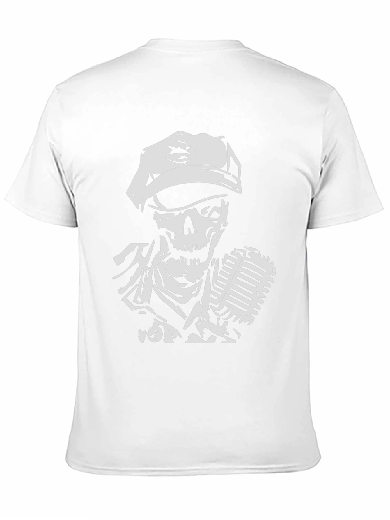 Skull Singer Graphic Tee