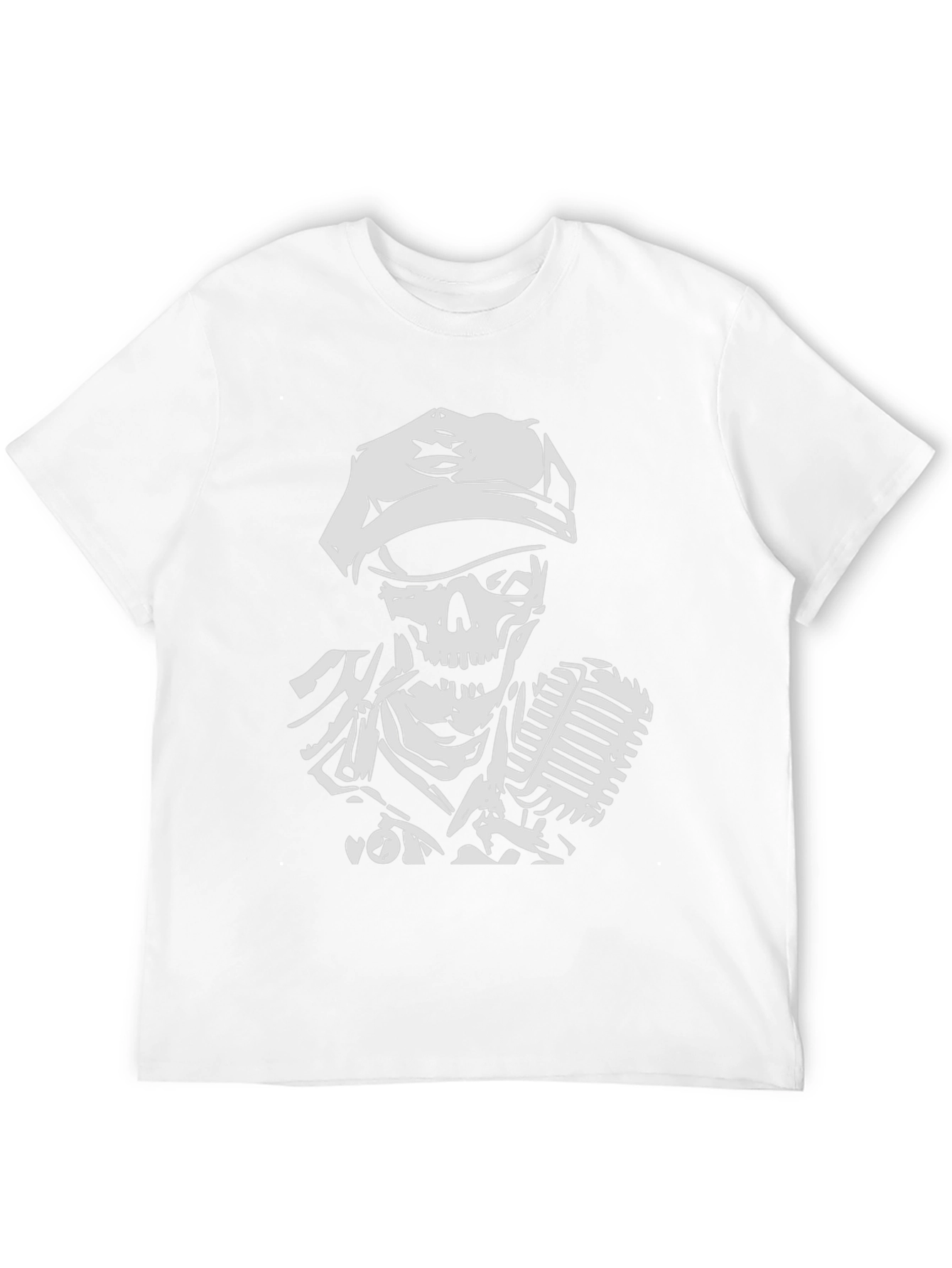 Skull Singer Graphic Tee