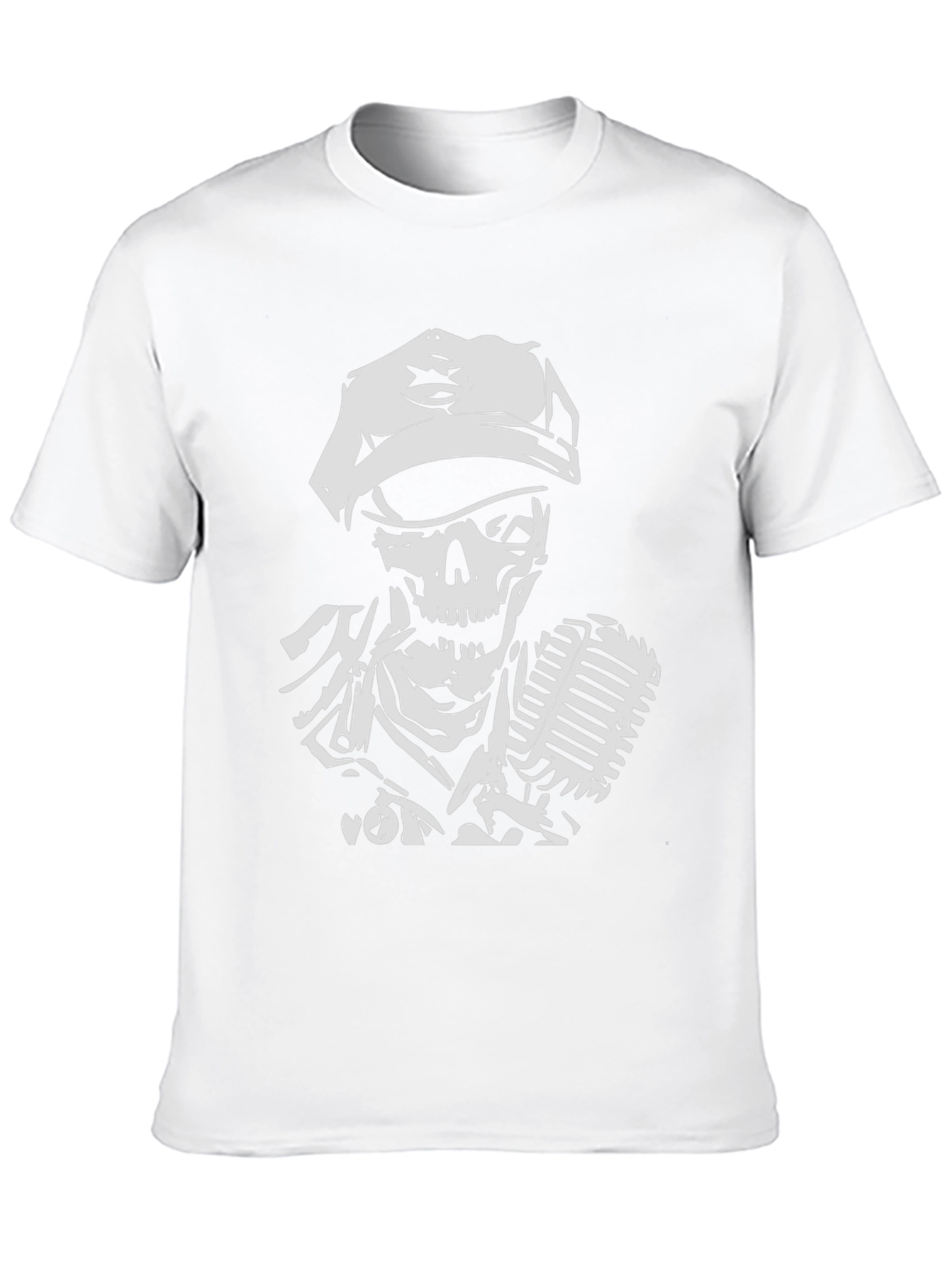 Skull Singer Graphic Tee