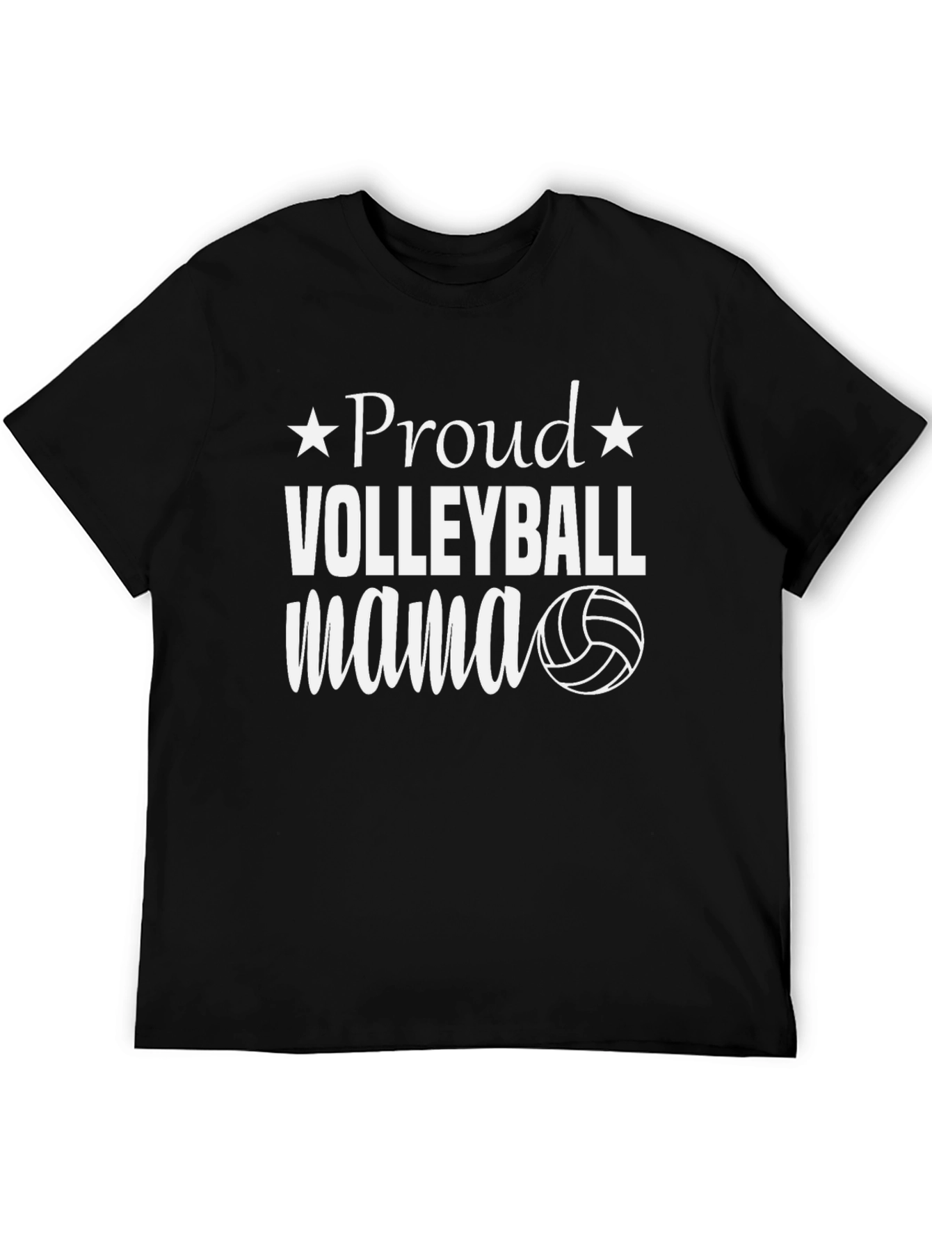 Proud Volleyball Mama Graphic Tee