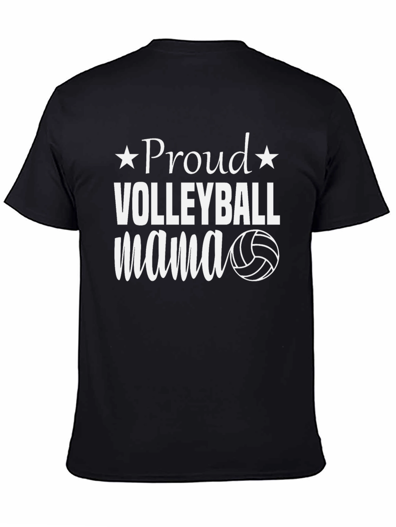 Proud Volleyball Mama Graphic Tee