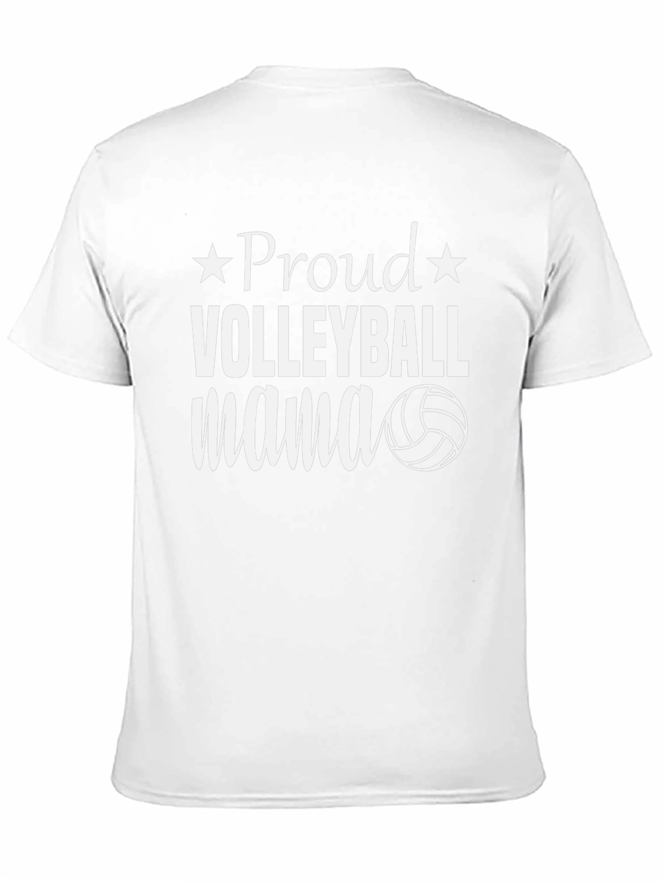 Proud Volleyball Mama Graphic Tee