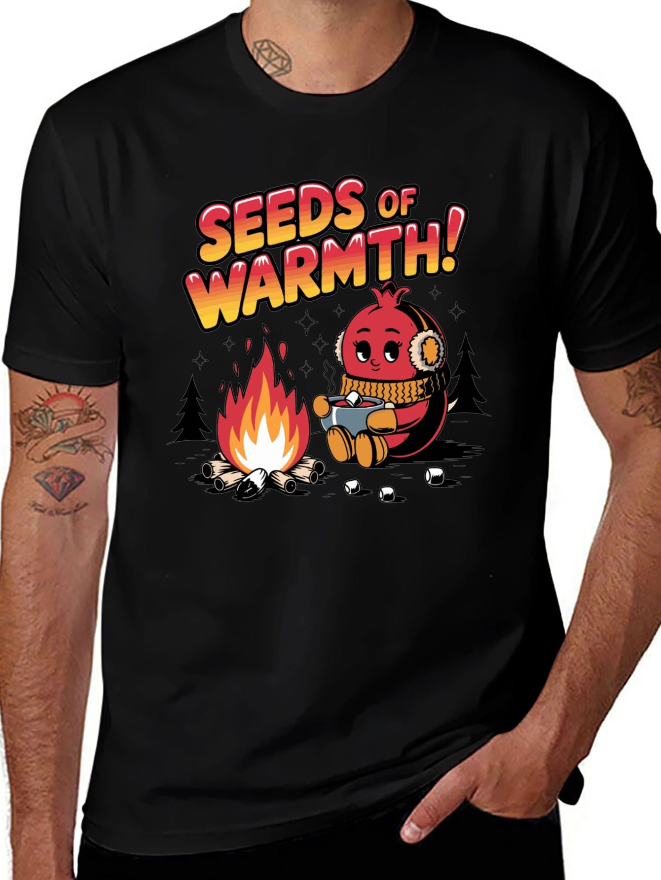 Seeds of Warmth Graphic T-Shirt