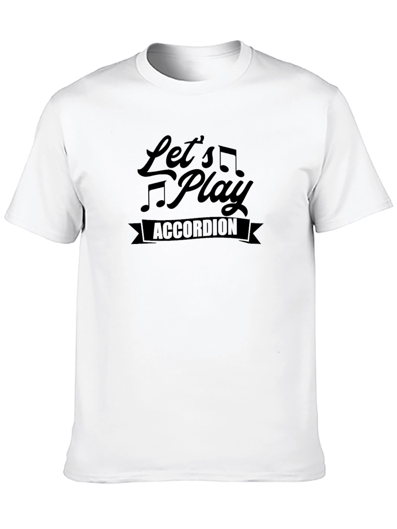 Lets Play Accordion Graphic Tee