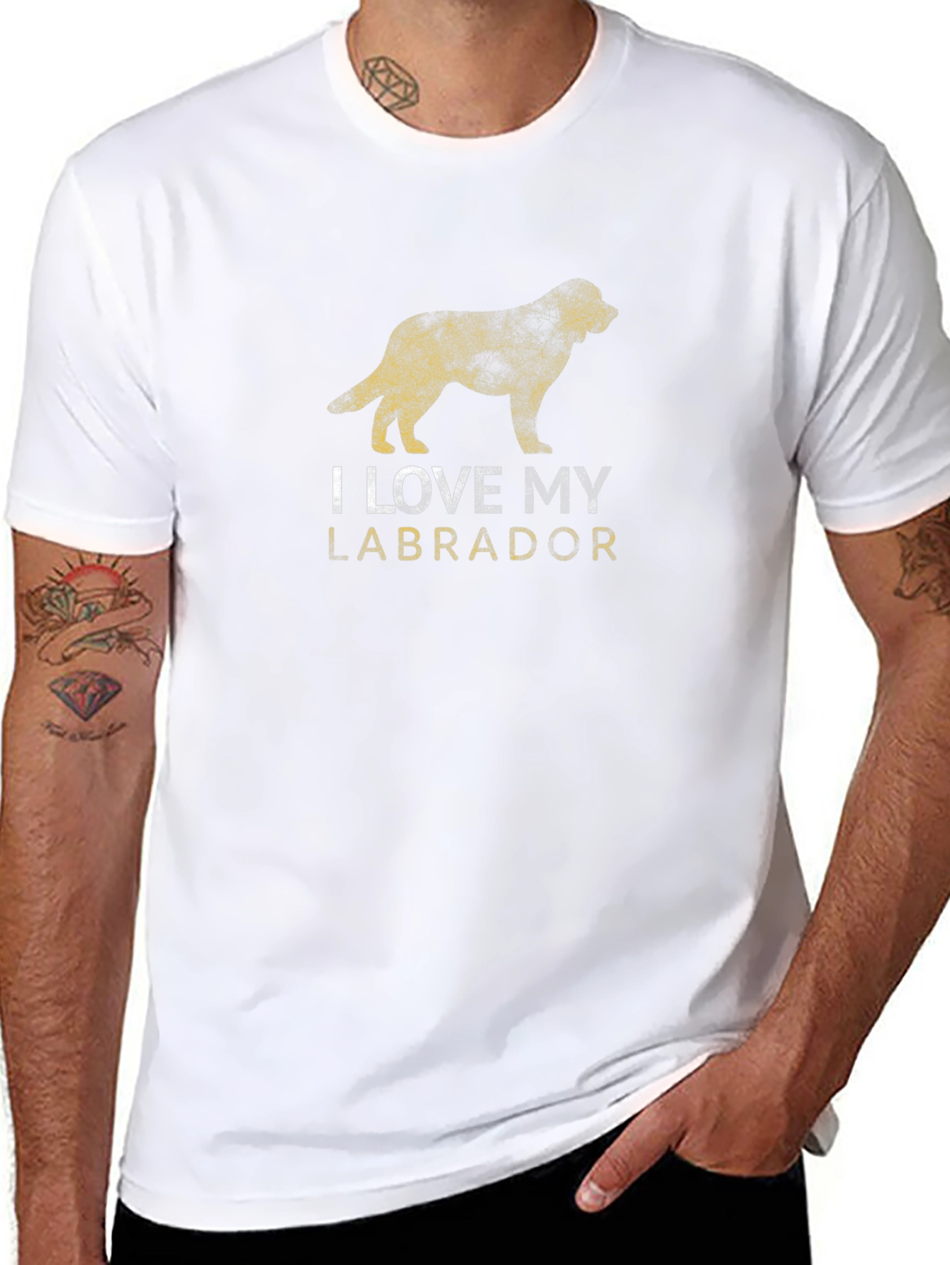 I Love My Labrador T-Shirt