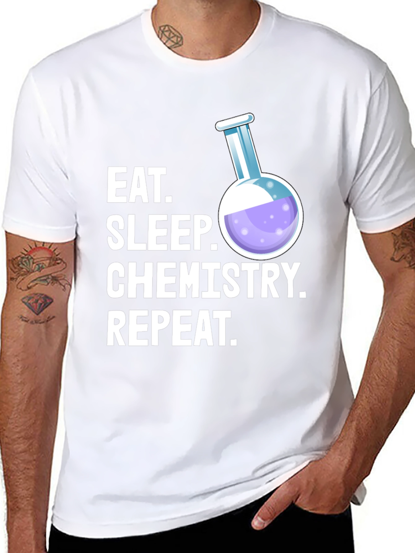 Eat Sleep Chemistry Repeat T-Shirt
