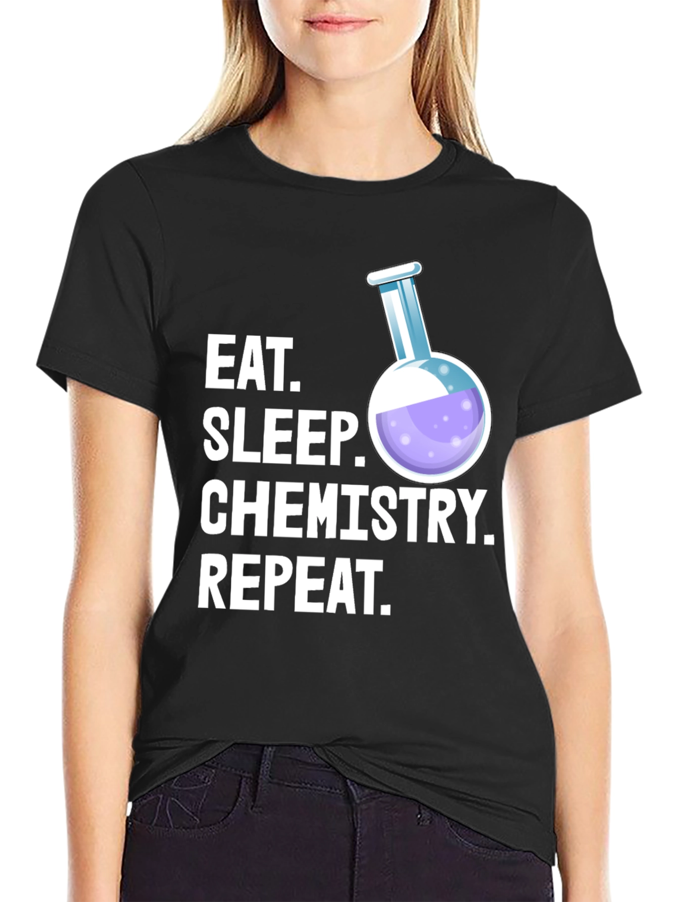 Eat Sleep Chemistry Repeat T-Shirt