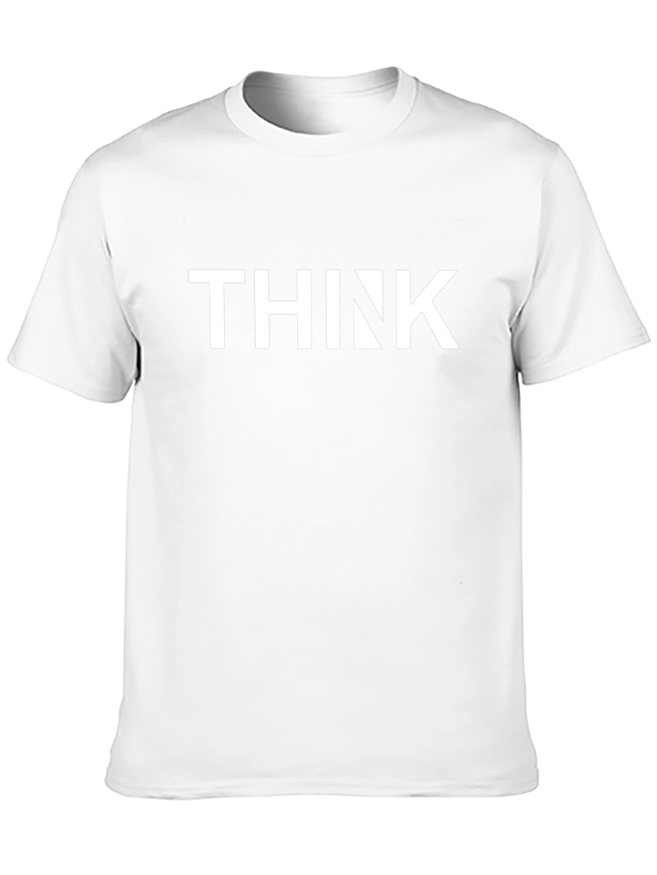 Think Graphic Tee - Minimalist Design