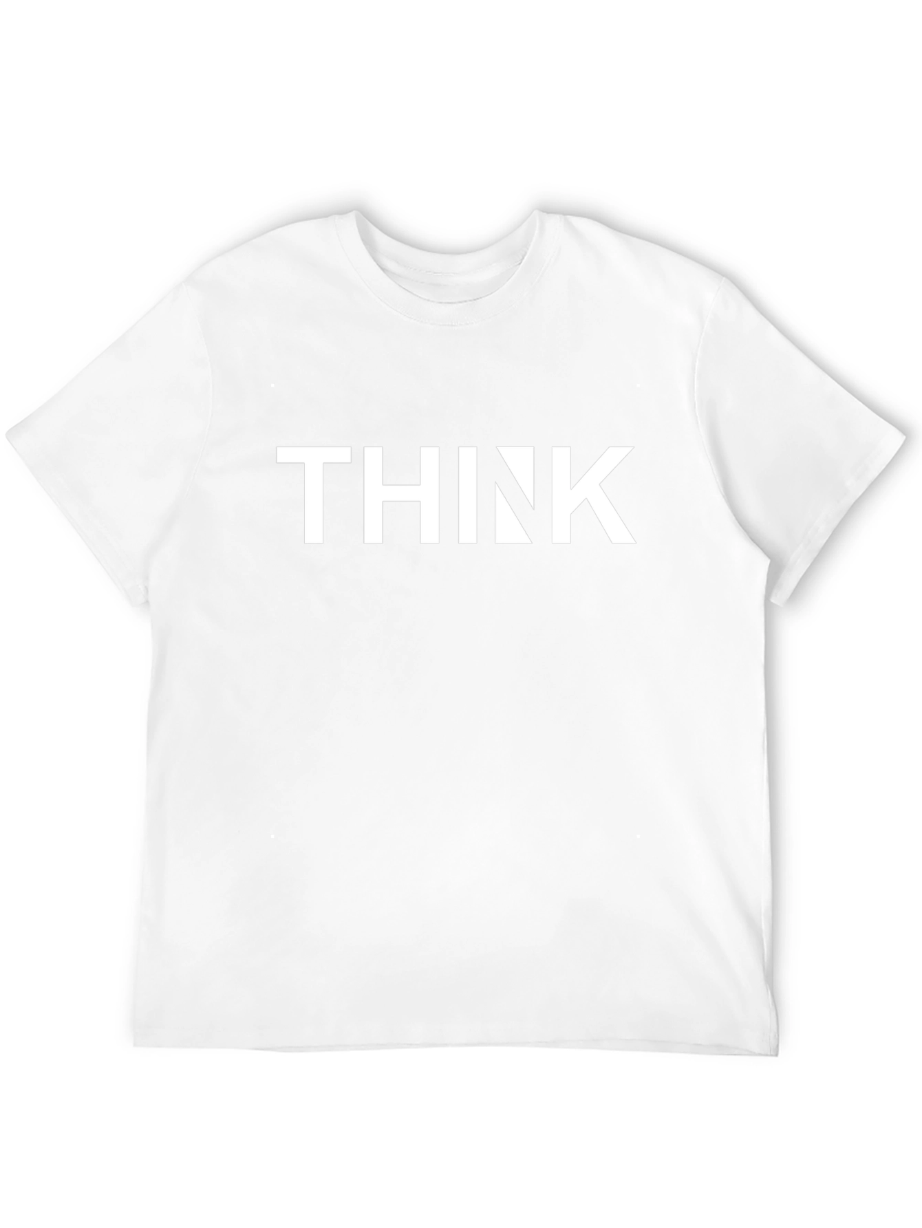 Think Graphic Tee - Minimalist Design