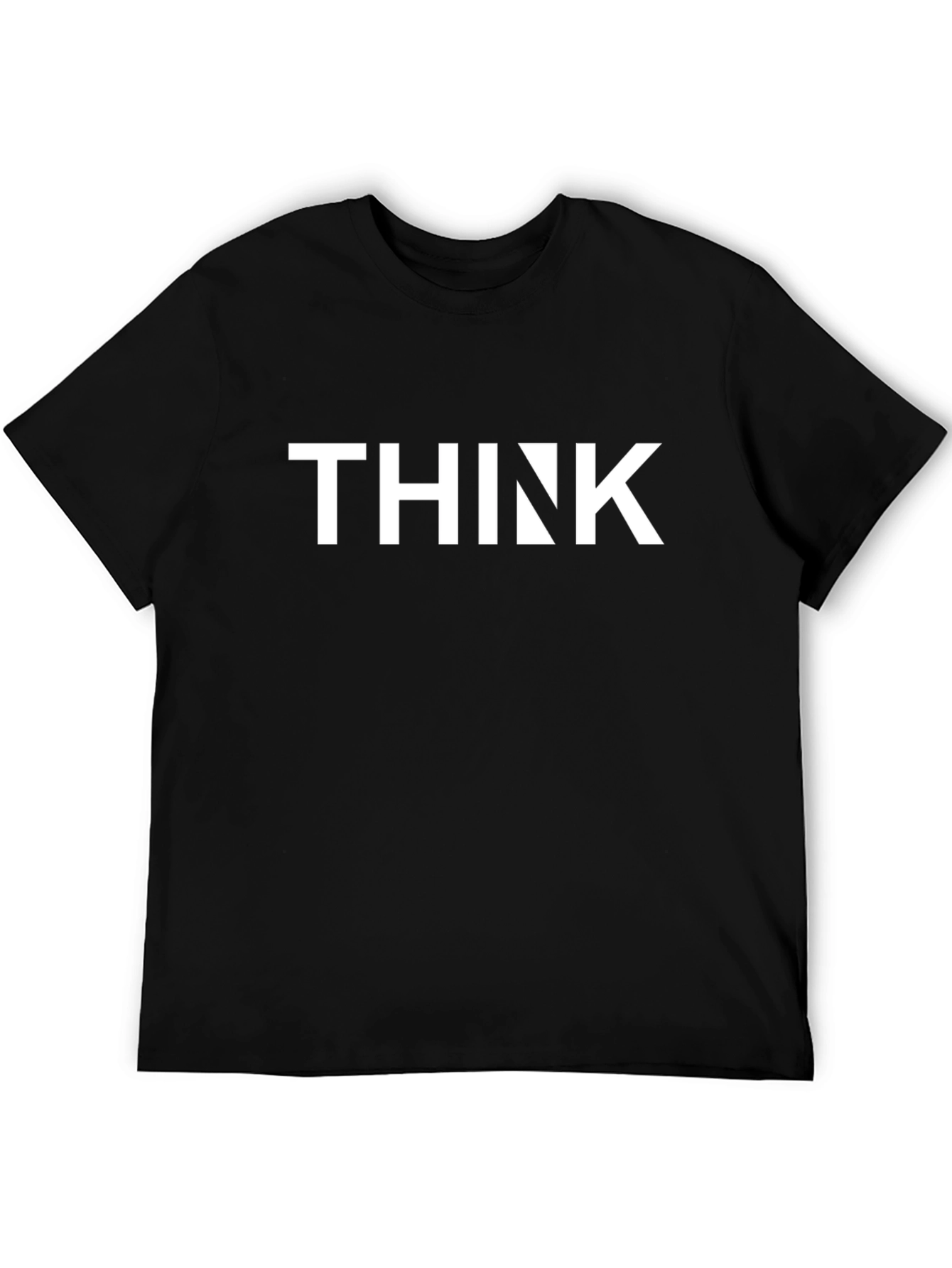 Think Graphic Tee - Minimalist Design