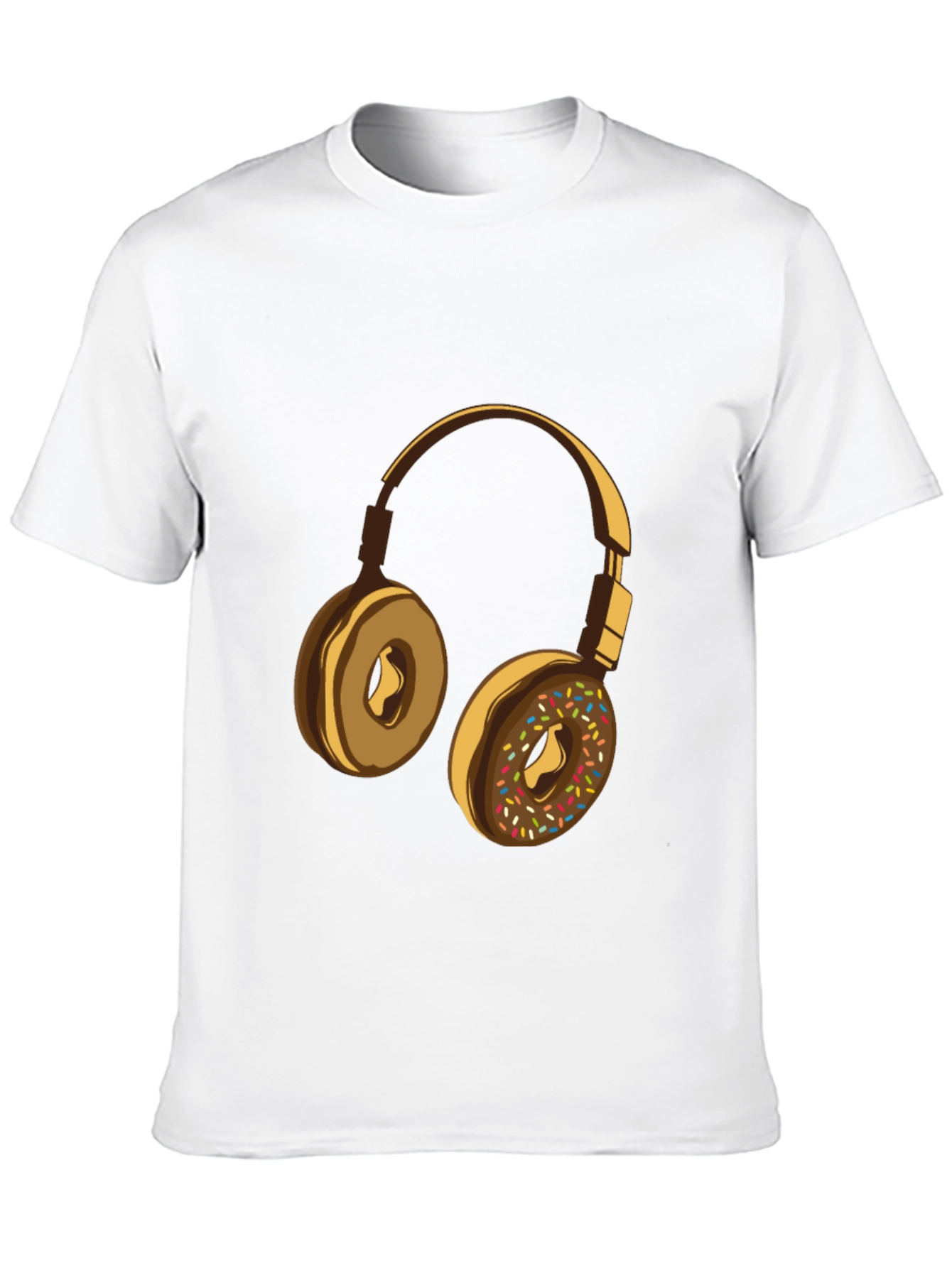 Donut Headphone Graphic Tee