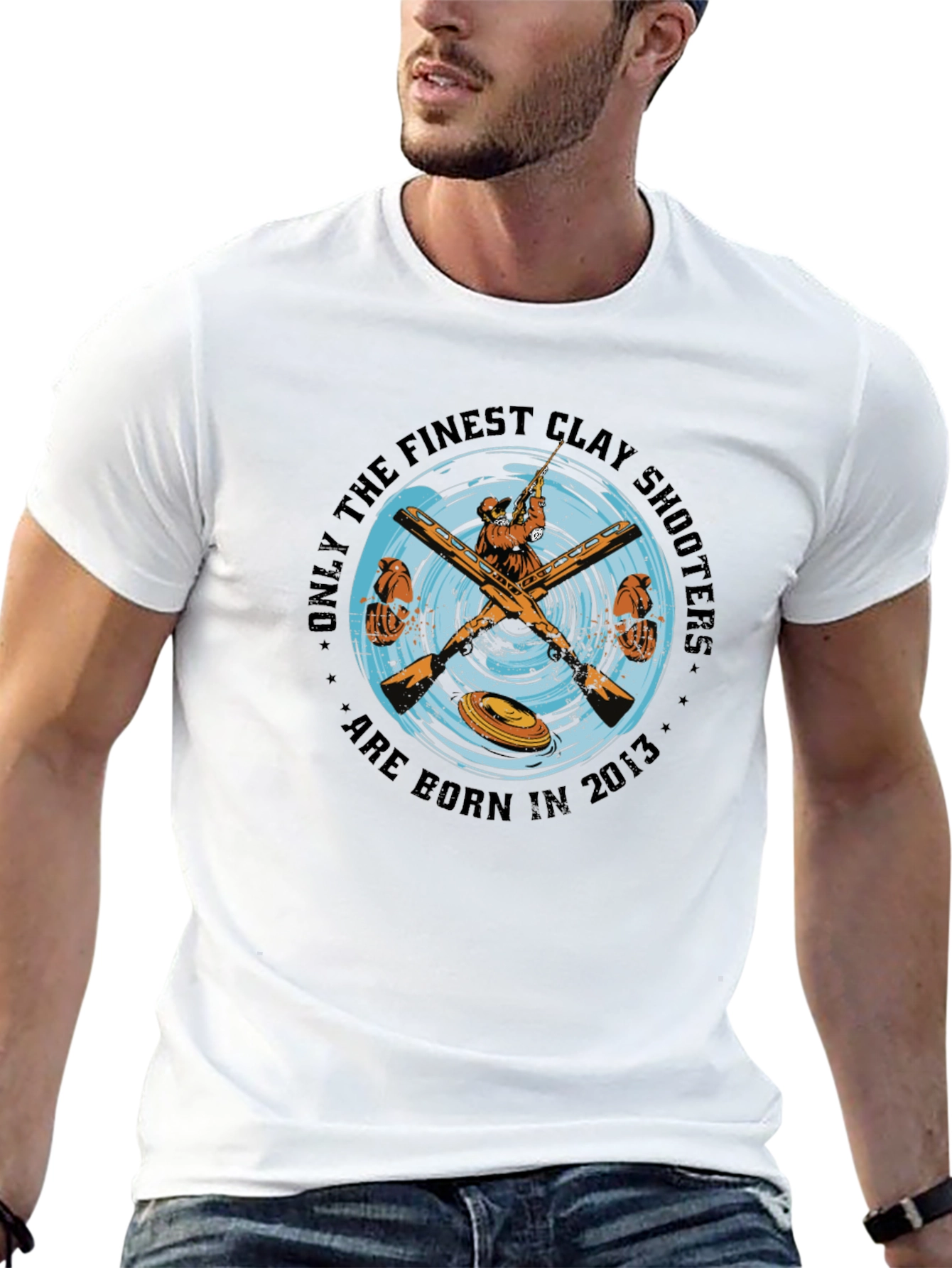 Finest Clay Shooters Born in 2013 T-Shirt