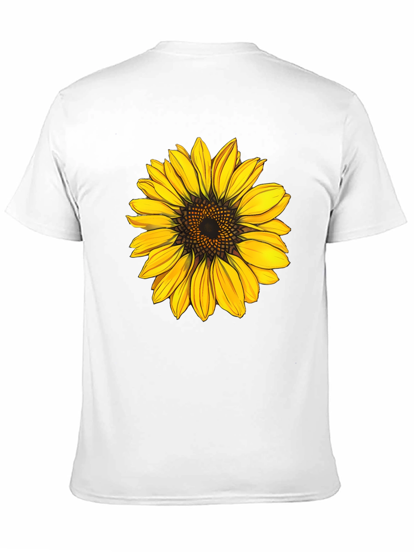 Sunflower Graphic Black Tee