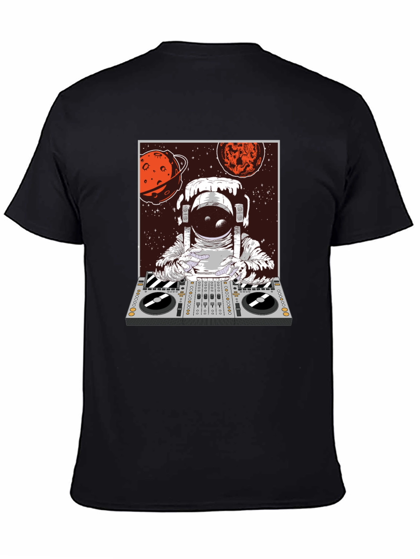 DJ Astronaut Graphic Tee - Cosmic Sounds