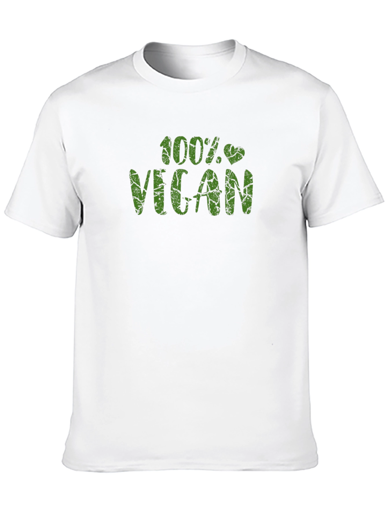 100% Vegan Black T-Shirt