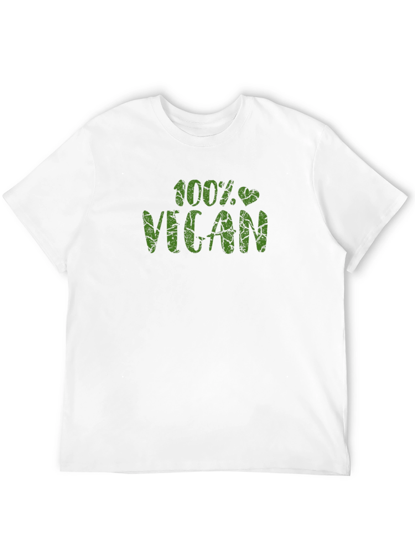 100% Vegan Black T-Shirt