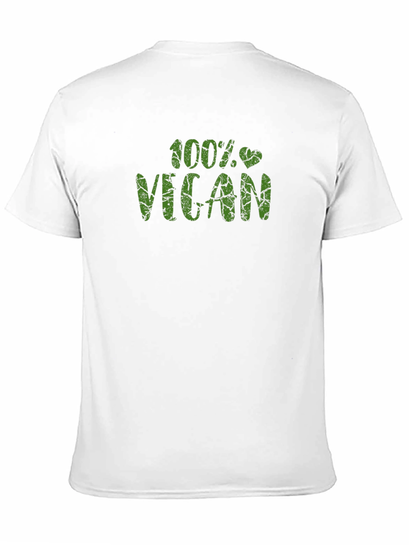 100% Vegan Black T-Shirt