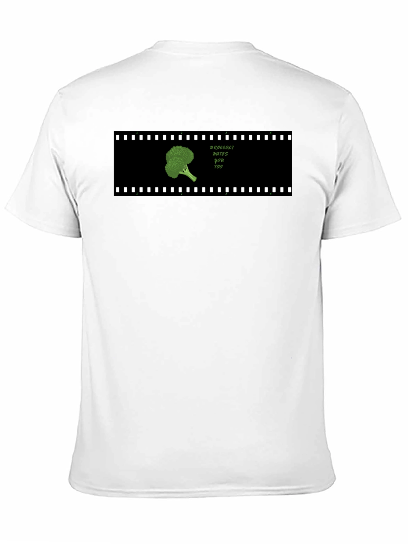 Broccoli Hates You Too Black T-Shirt