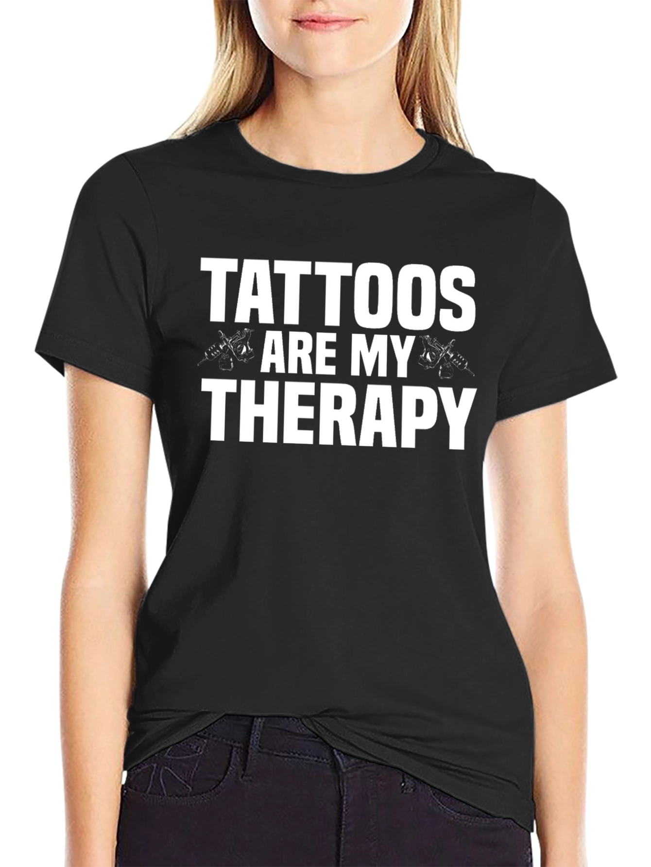 Tattoos Are My Therapy Graphic Tee