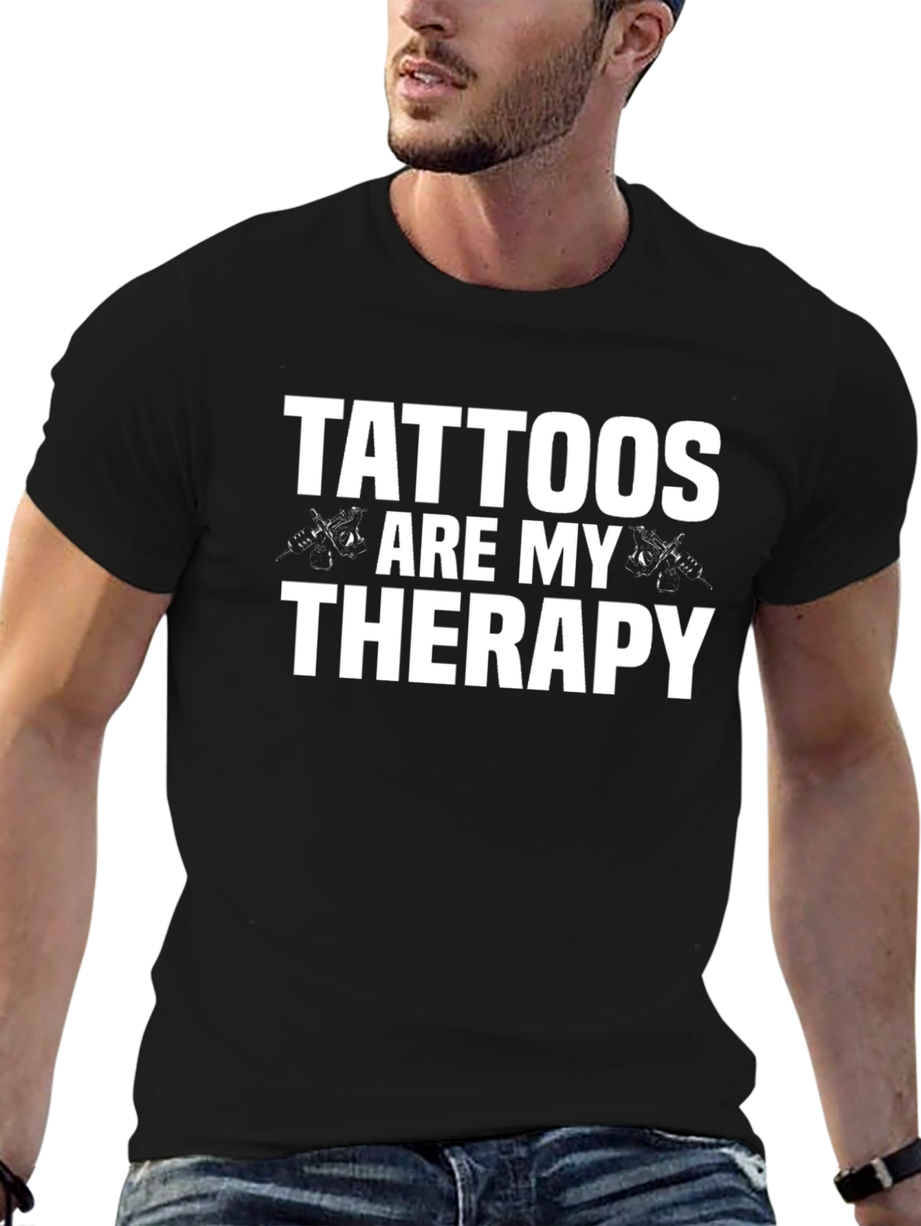 Tattoos Are My Therapy Graphic Tee