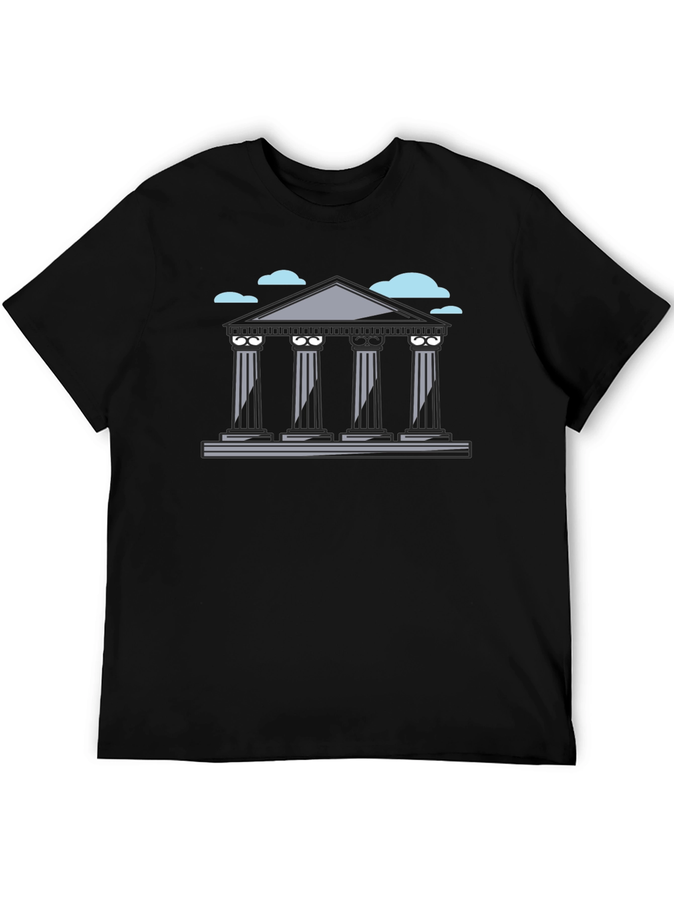Architectural Graphic Tee - Classic Column Design